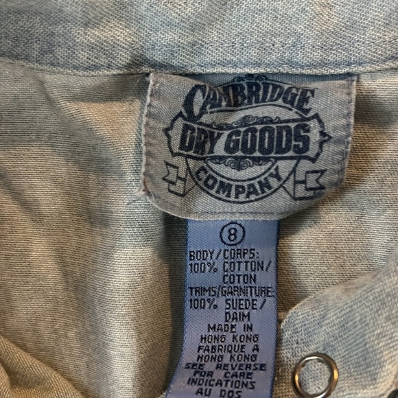 Cambridge Dry Goods Vintage shirt. Size 8 - Picture 2 of 6